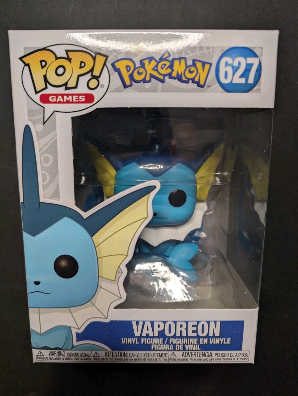 Funko Pop Vinyl: Pokémon - Vaporeon #627