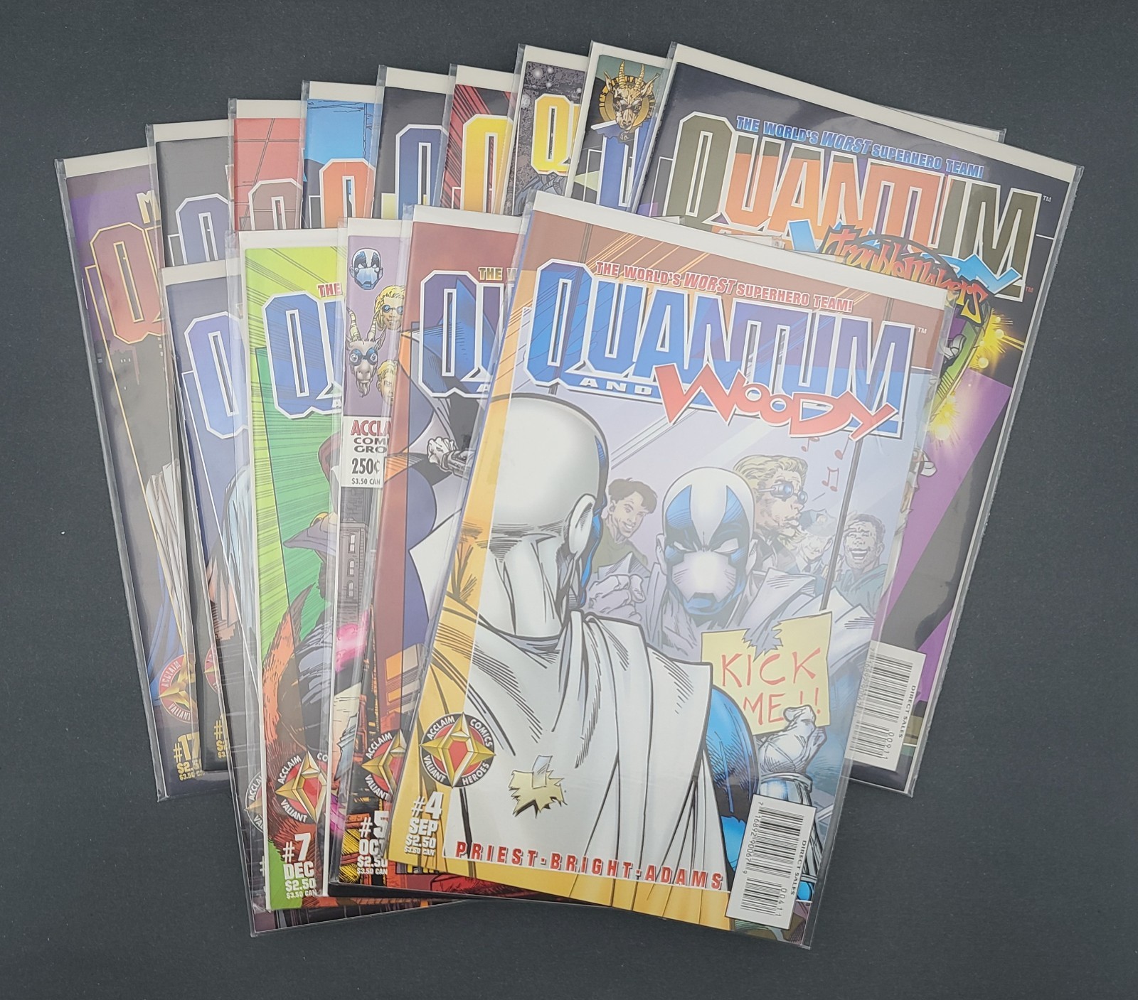 Quantum and Woody #4-17: 14-Issue Run (Acclaim, 1997-98) Vol. 1 ◉ High Grade