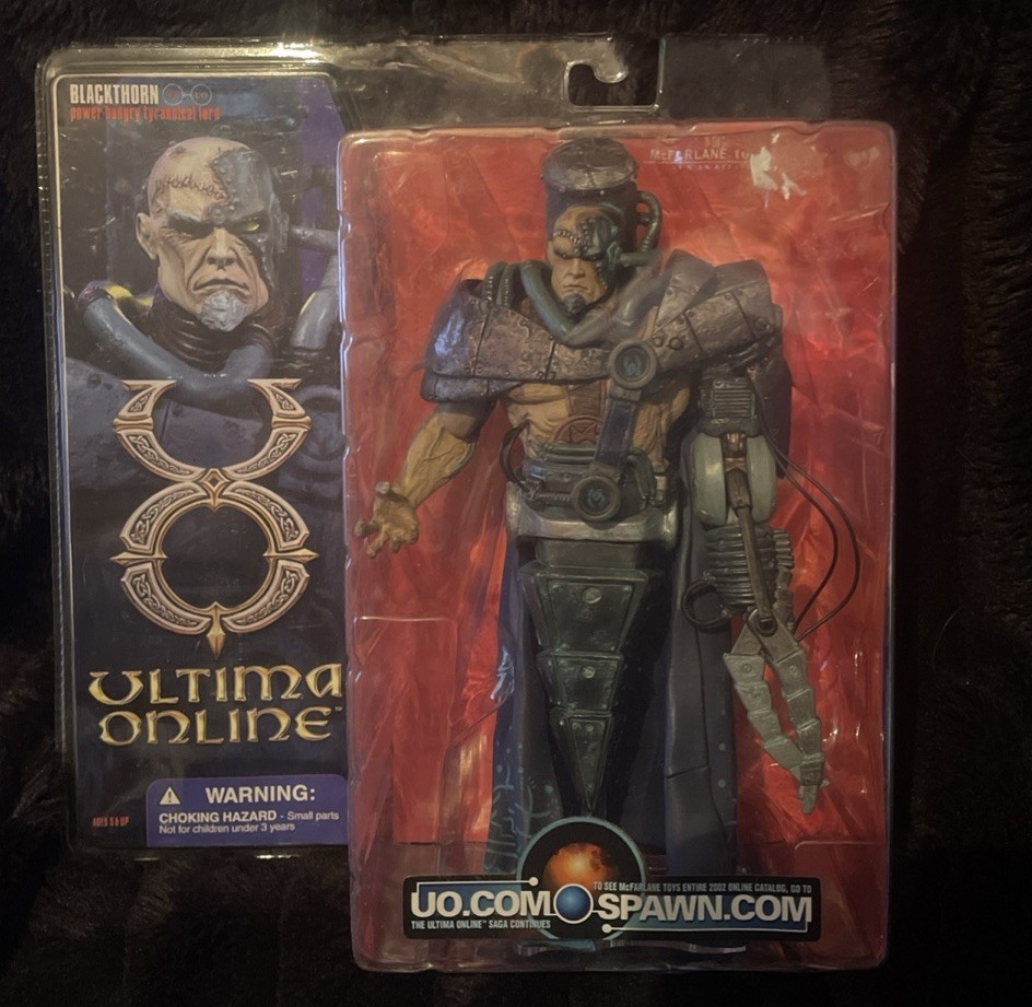 ULTIMA ONLINE BLACKTHORN. McFarlane Toys Action Figure. New