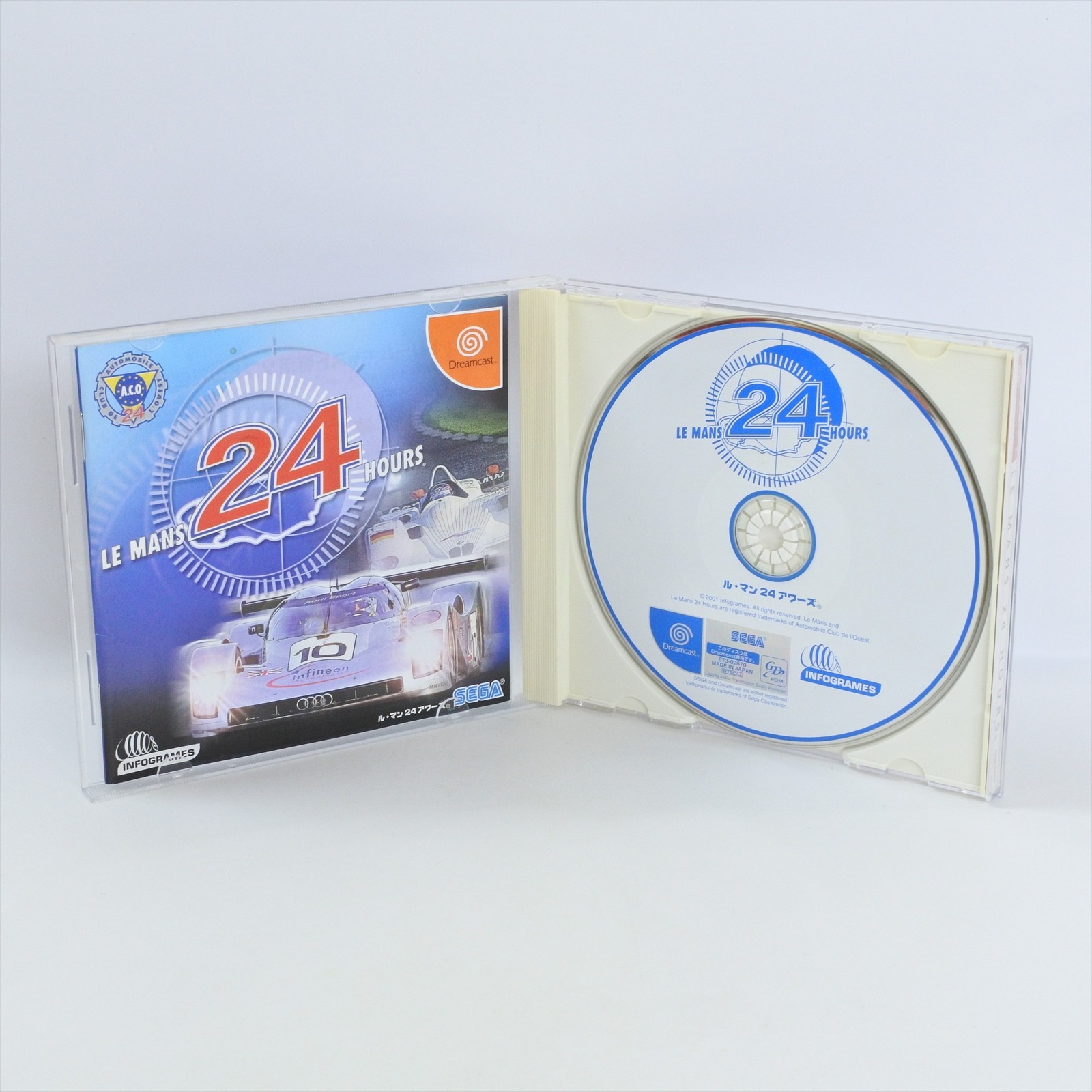 LE MANS 24 HOURS Dreamcast Sega 0296 dc