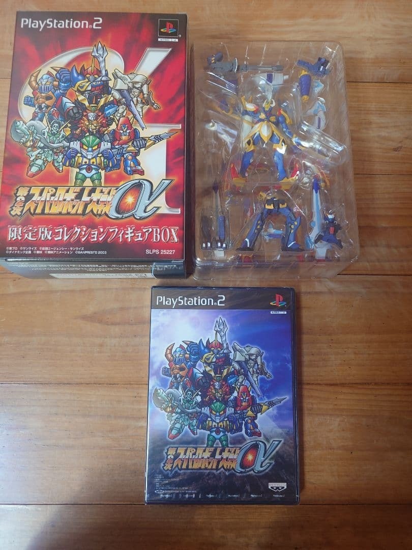 Dai-2 JI Super Robot Wars Alpha Limited Figure Box Collection PS2