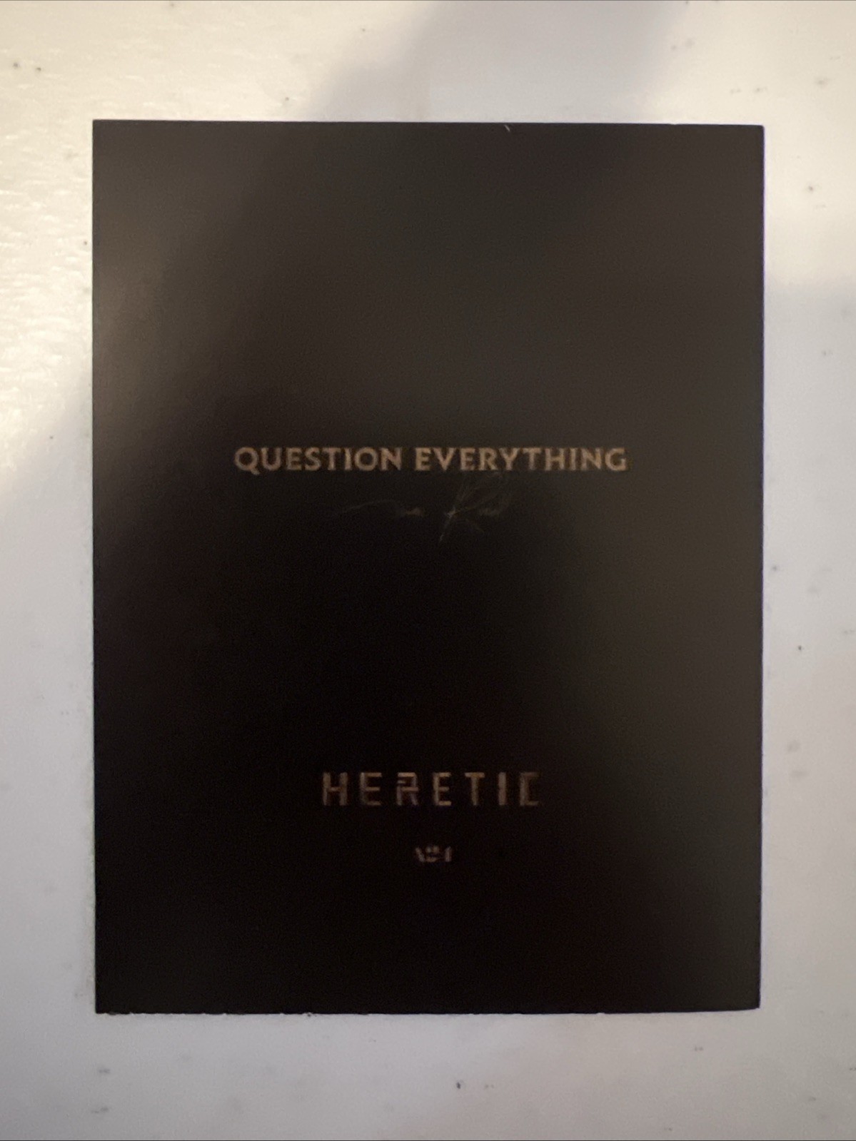 Heretic Collectors A24 Blueberry Pie Scratch and Sniff Card - Scent still strong