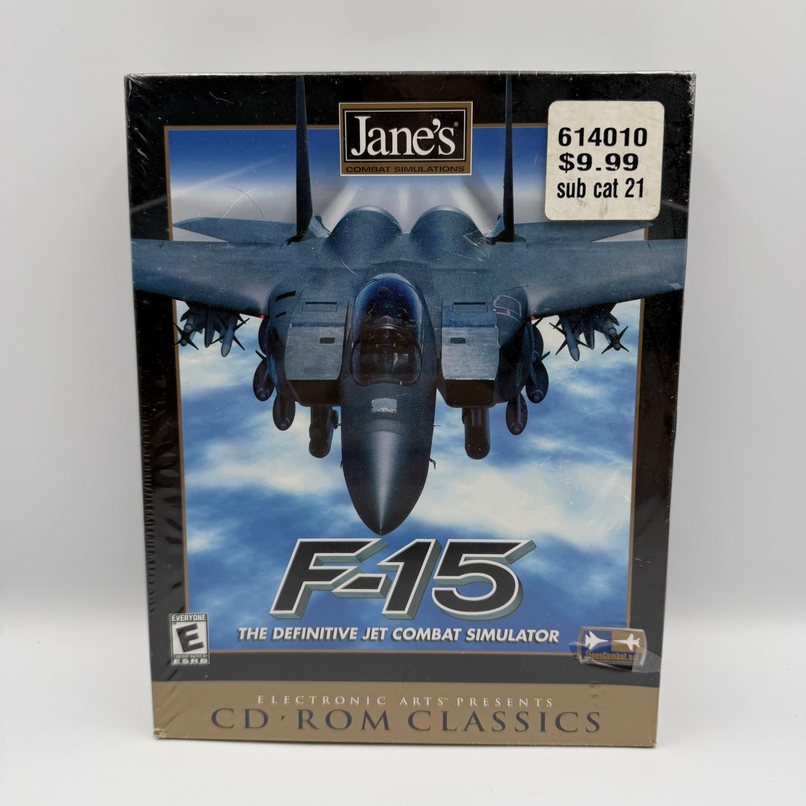 Jane’s Combat Simulations: F-15 – The Definitive Jet Combat Simulator PC CD-ROM