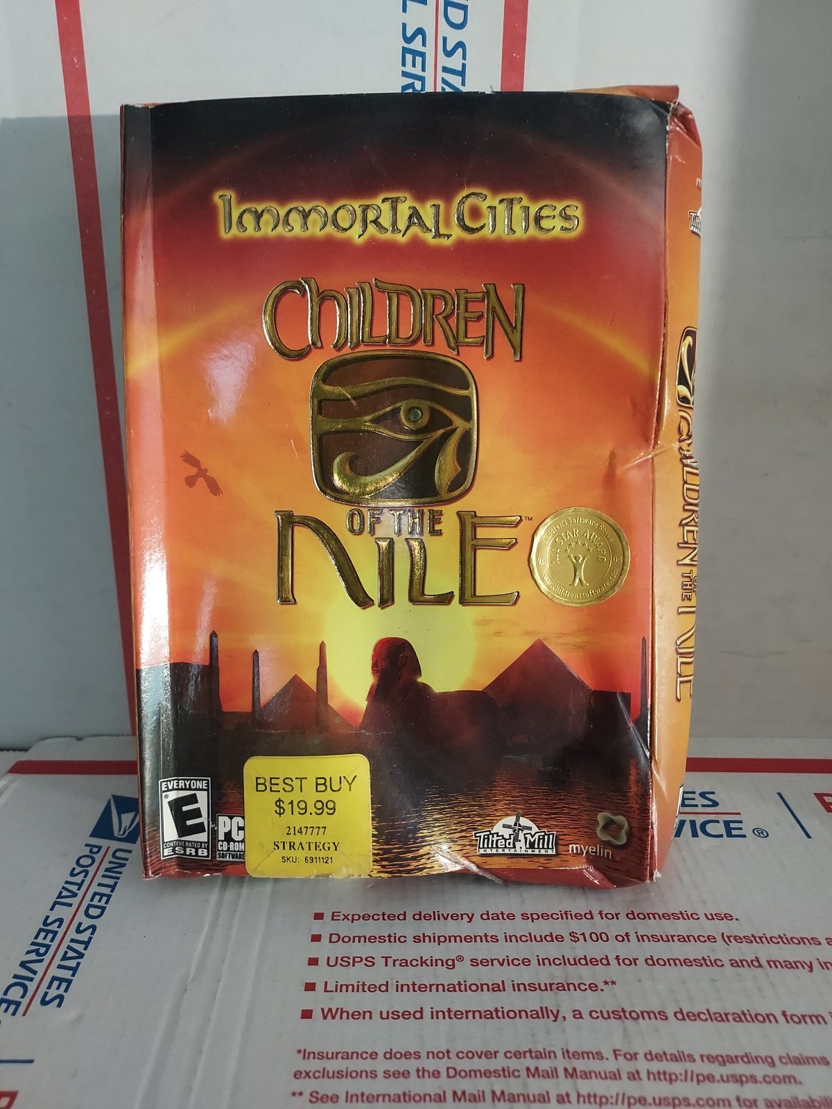 Immortal Cities: Children of the Nile (PC, 2004) Good Used No Keycode - #71