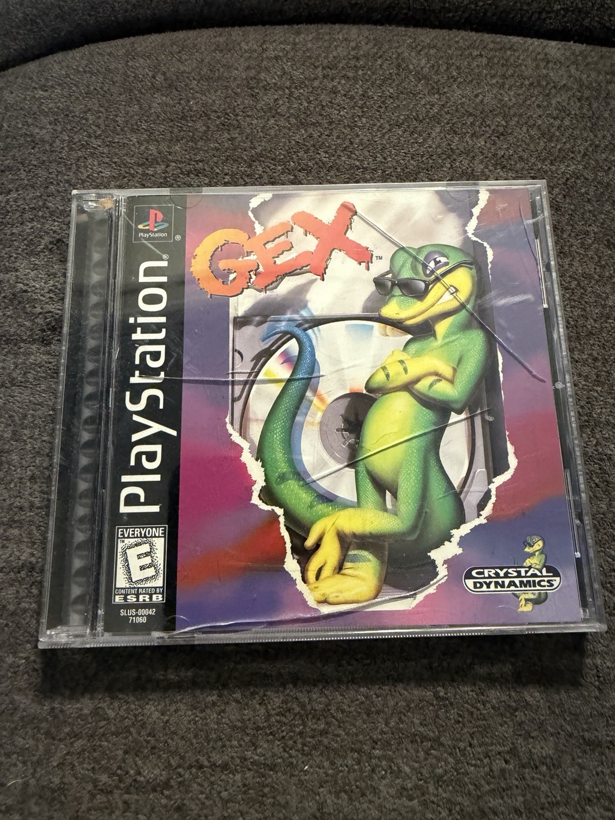 Gex (Sony PlayStation 1, 1996) CIB W/ Reg Card