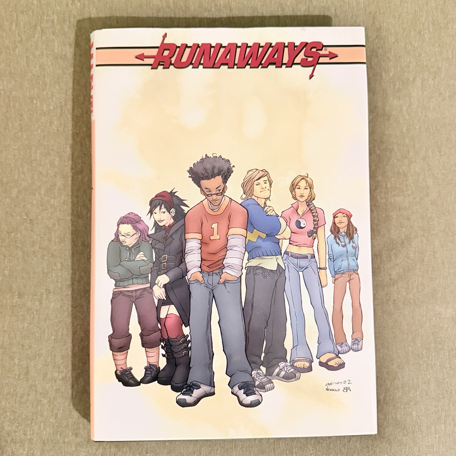 Runaways Vol. 1 Brian K Vaughan Hardcover Marvel Comics 2005 First Print