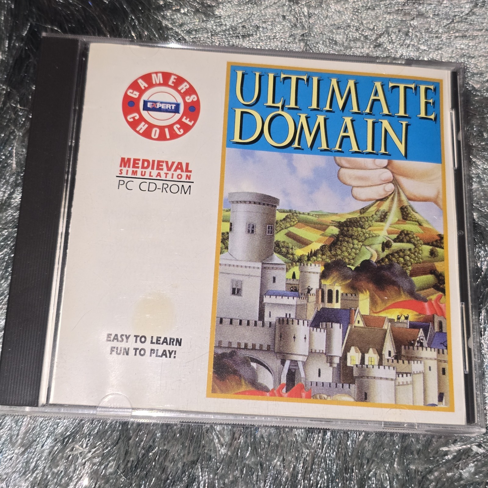 Ultimate Domain Cd-Rom Medieval Simulation Gamers Choice 90s Vintage