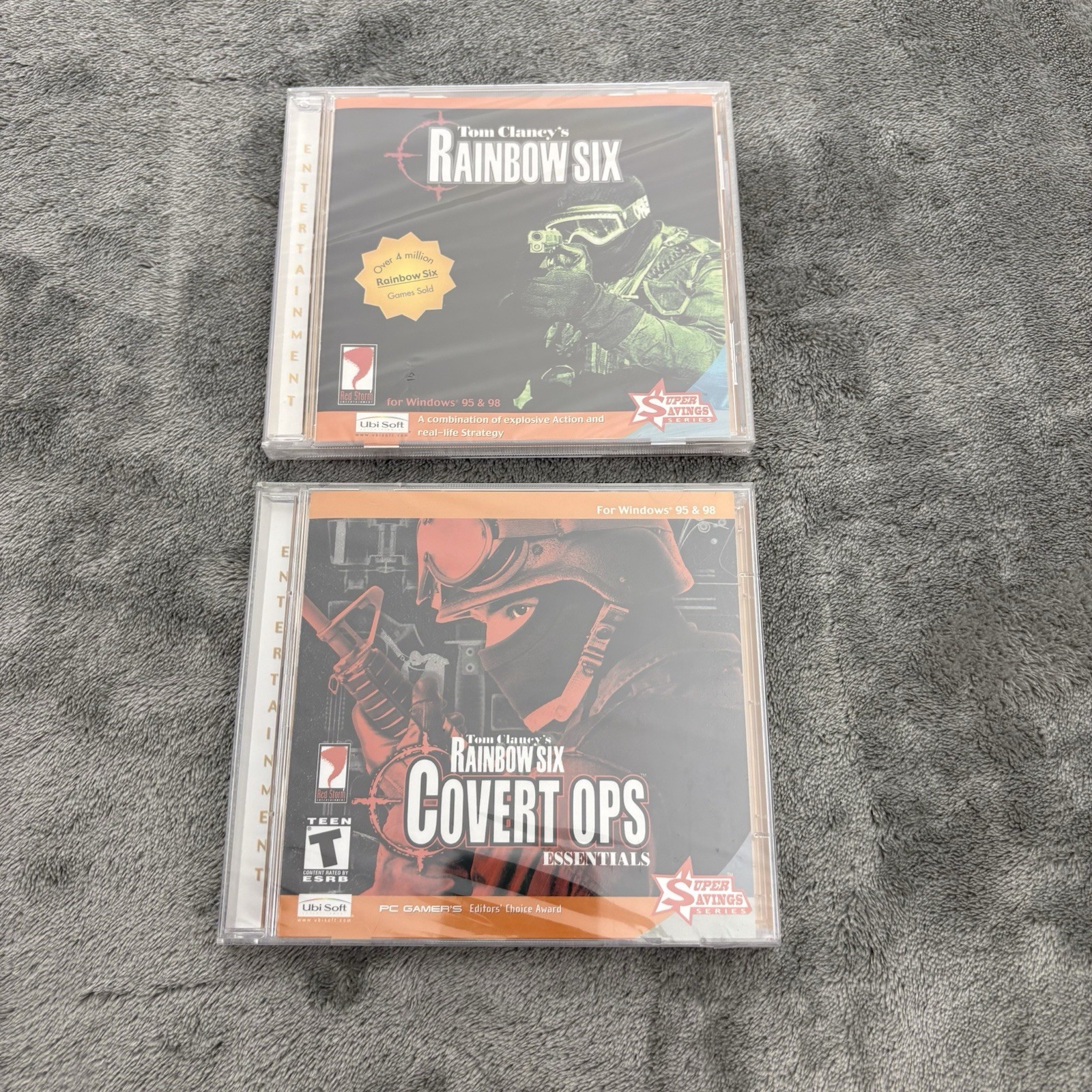 Tom Clancy's Rainbow Six & Covert Ops Essentials PC/CD-ROM Game New Sealed
