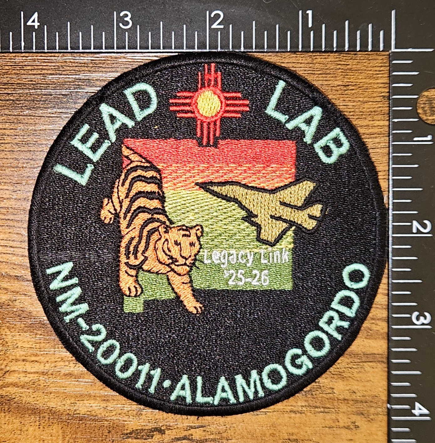 Holloman Air Force Base Alamogordo New Mexico Lead Lab Military Patch