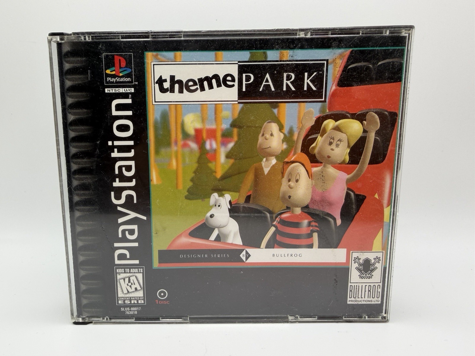 Theme Park (Sony PlayStation 1, 1995) CIB Complete
