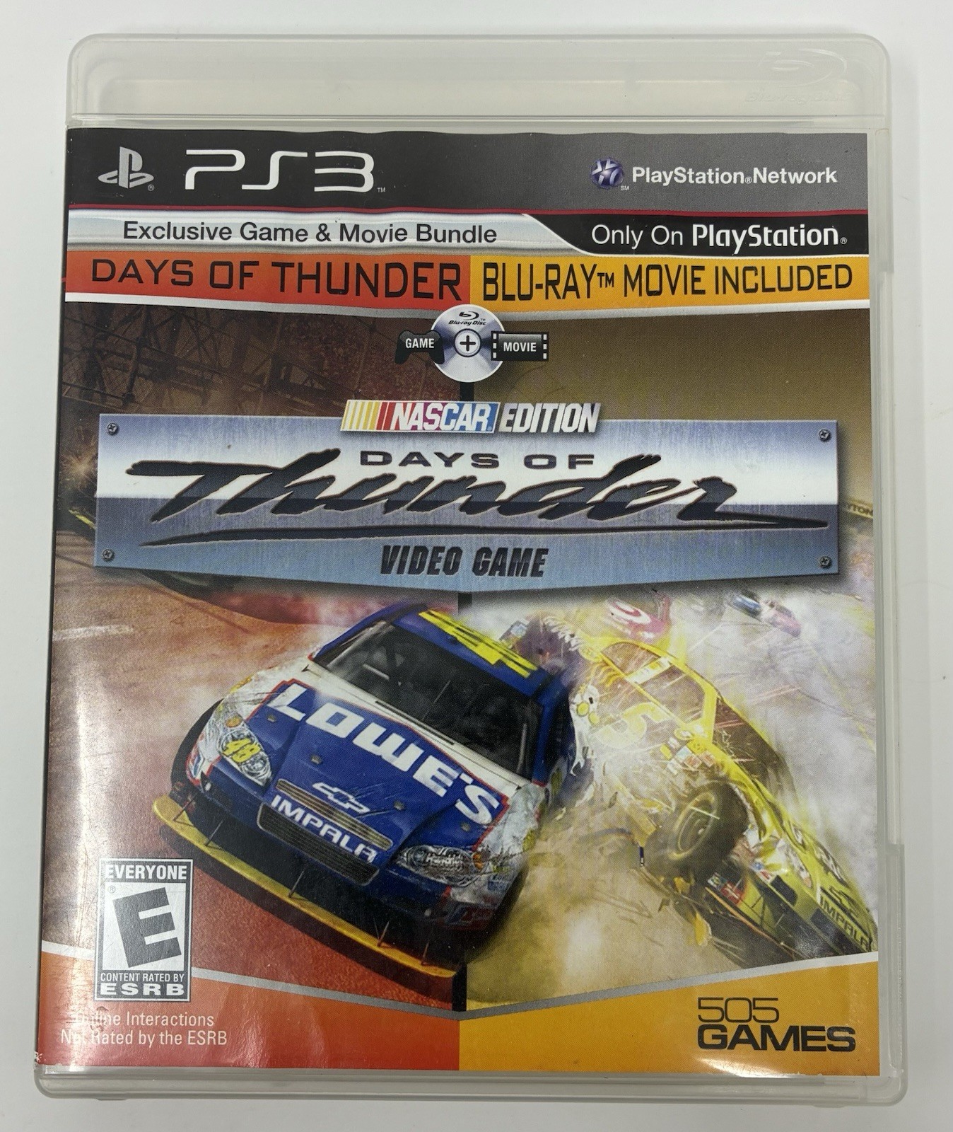 Days of Thunder NASCAR Edition PS3 (Sony PlayStation 3, 2011) Tested No Manual 