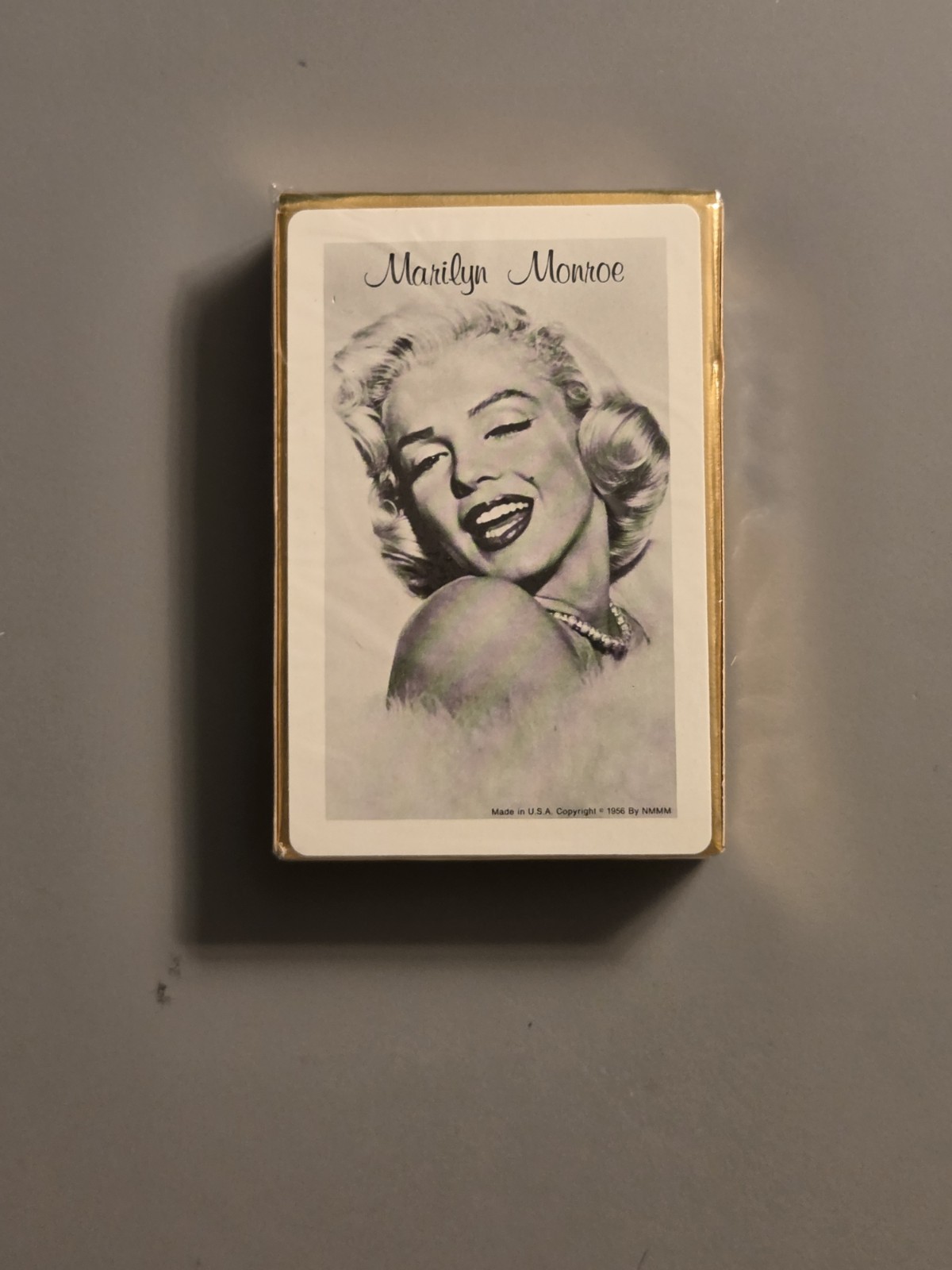 Marilyn Monroe Deck Of Cards - 1956 - Sealed In Original Packaging