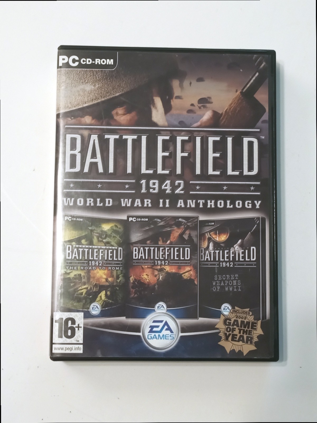 Battlefield 1942 World War II Anthology Collection Windows PC USED