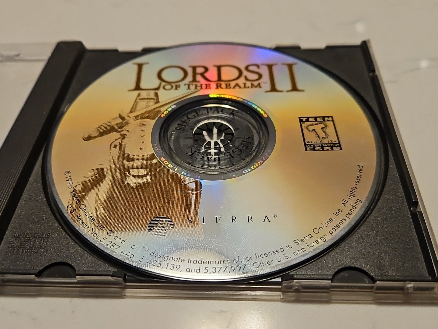 Lords of the Realm 2 II (PC, 1996) Disc Only