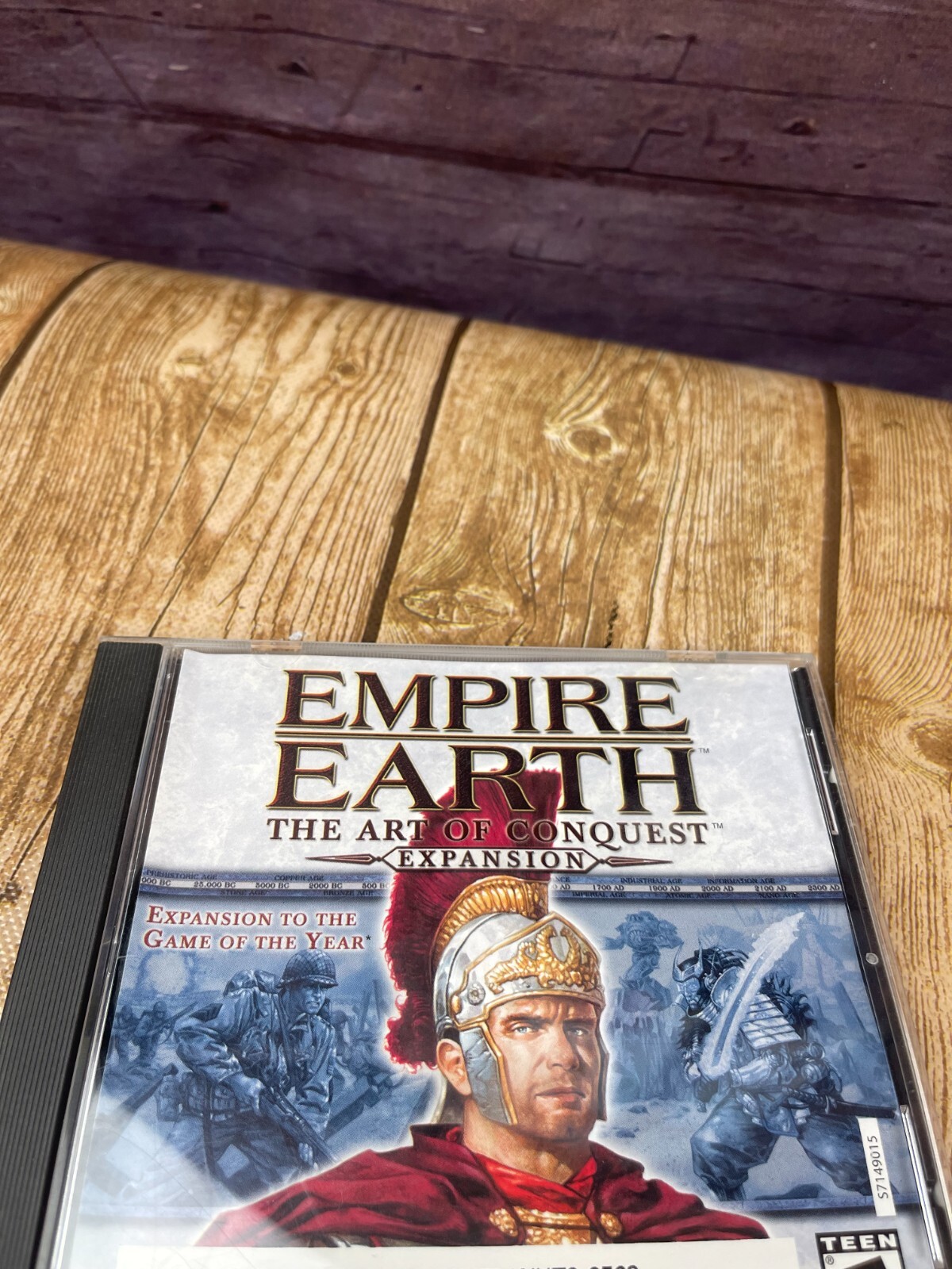 Empire Earth The Art Of Conquest Expansion PC Game Disc Computer CD