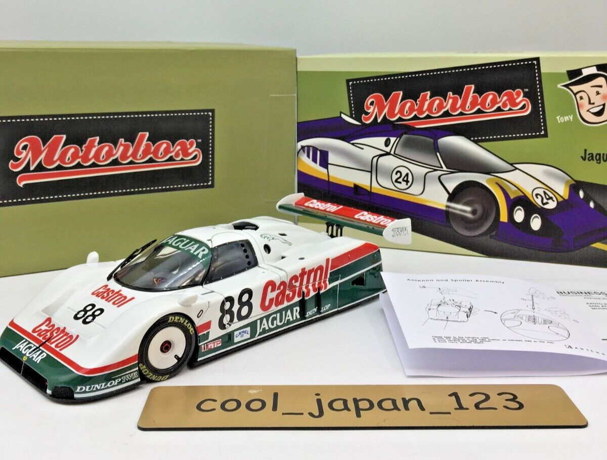 Castrol Exoto 1/18 1988 Jaguar XJ-R9 XJR-9D #88 MTB00105 From Japan Rare