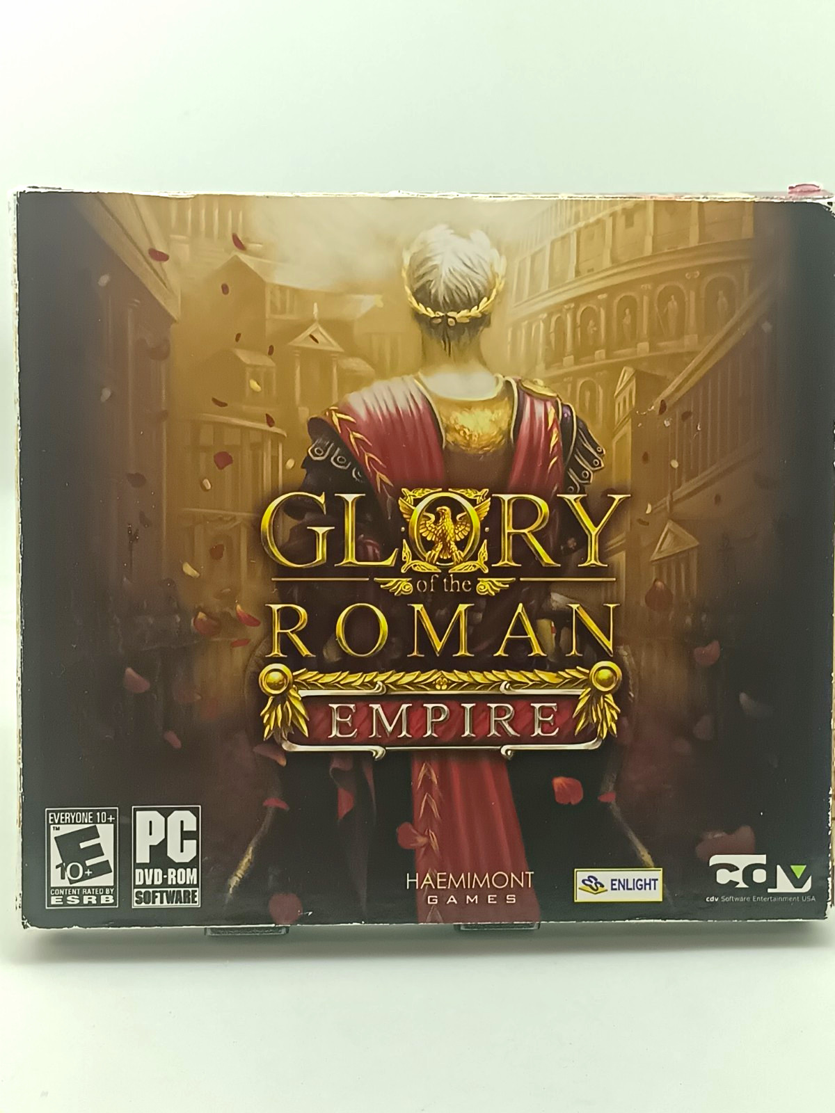 cdv Glory of the Roman Empire PC Windows DVD-ROM City Building Sim E10+ 2007