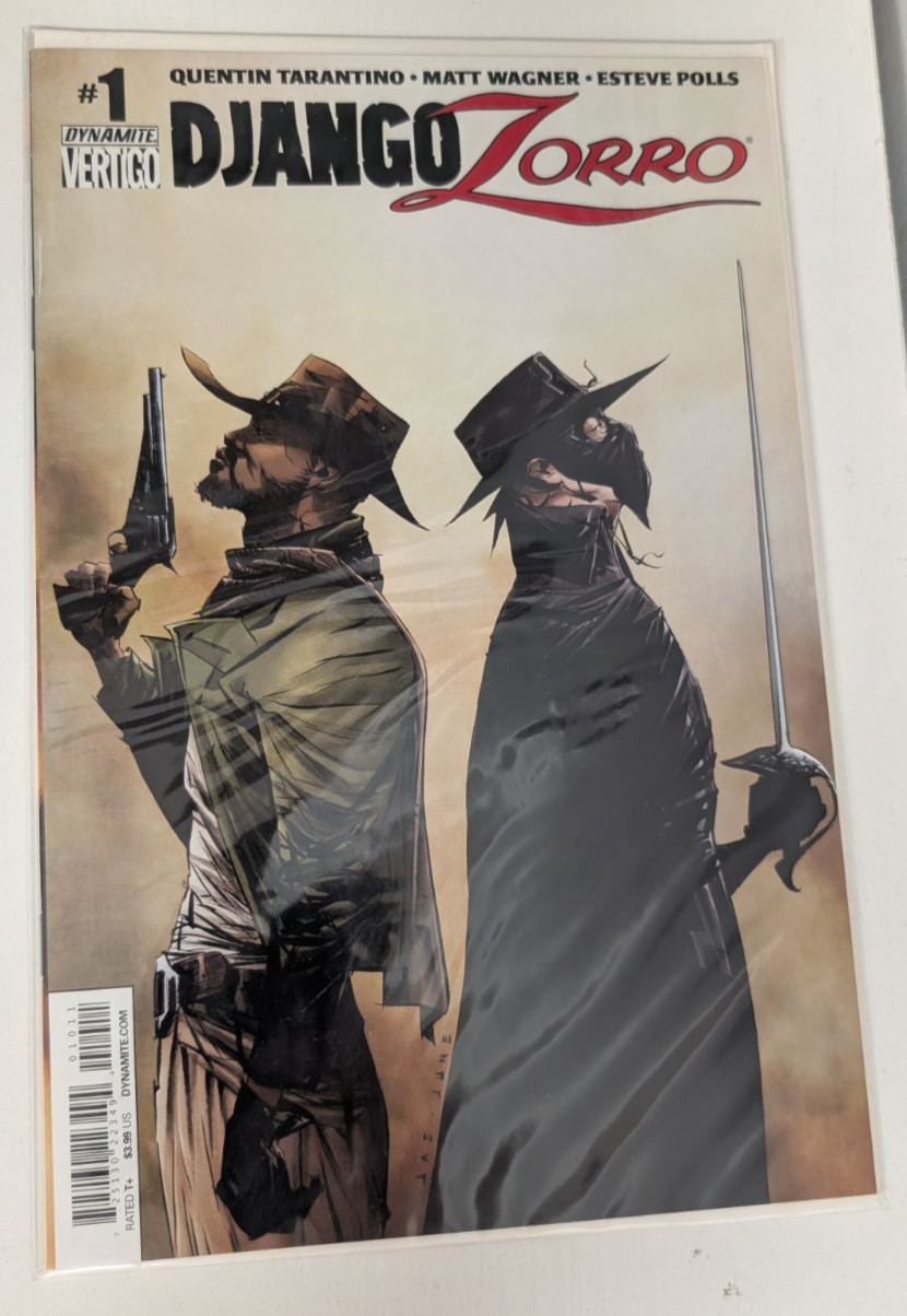 Django / Zorro Dynamite Vertigo Jae Lee Cover A Issue #1 2014