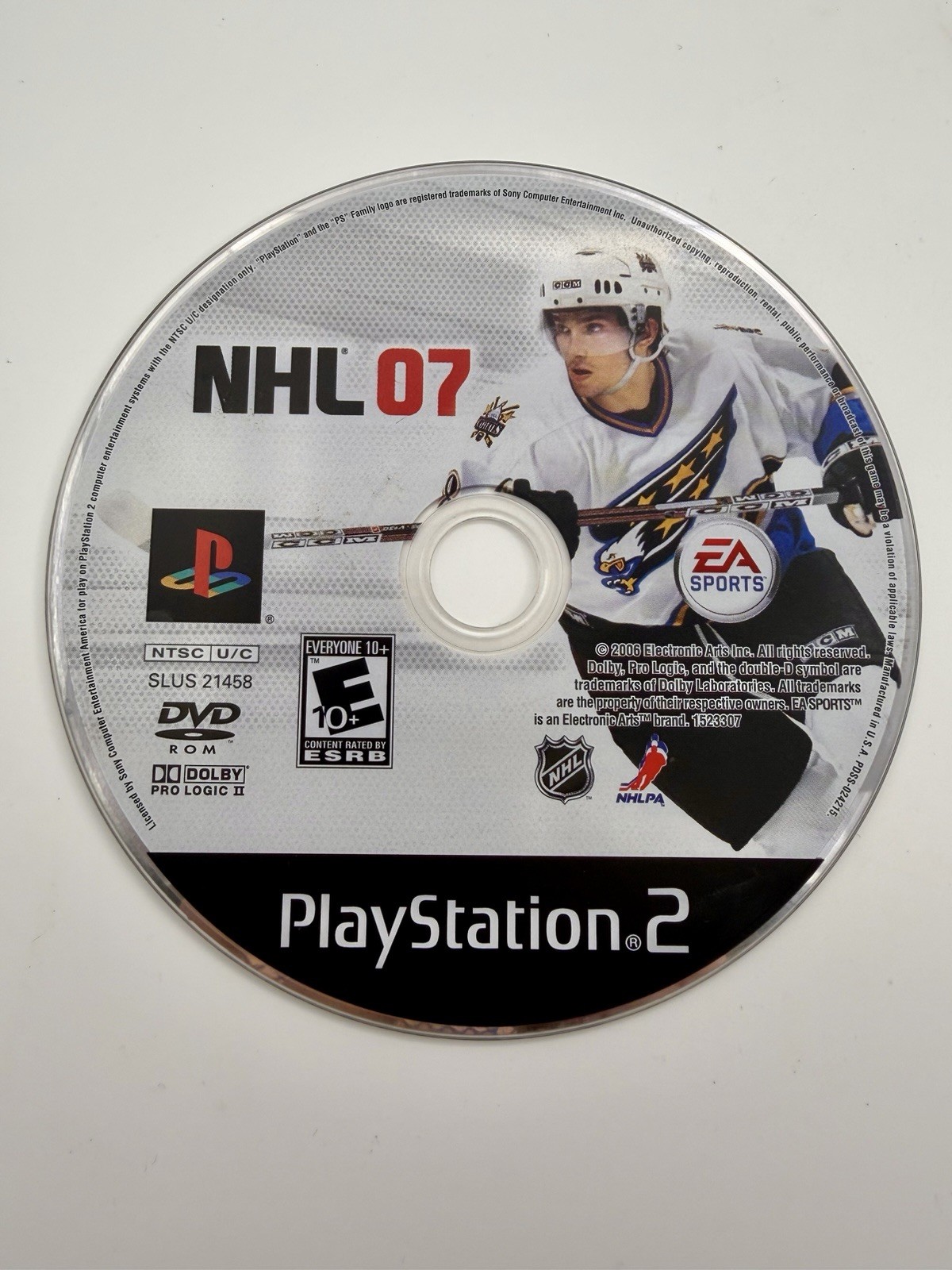 NHL 07 (Sony PlayStation 2, 2006)