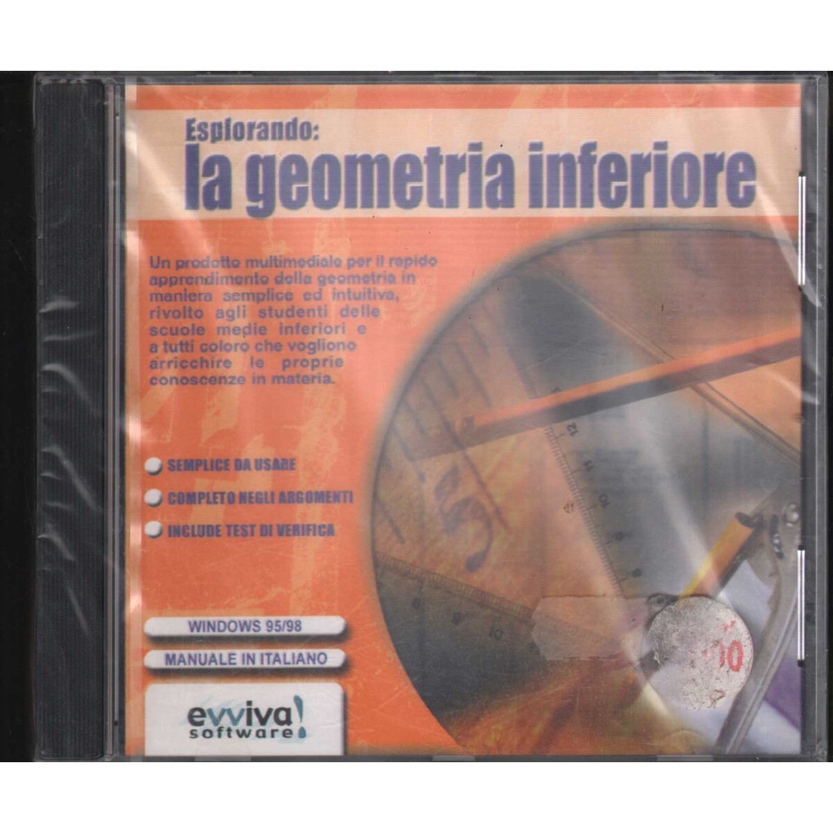 Exploring The Lower Geometry CD ROM Evviva Software - 8015126160356 Seal