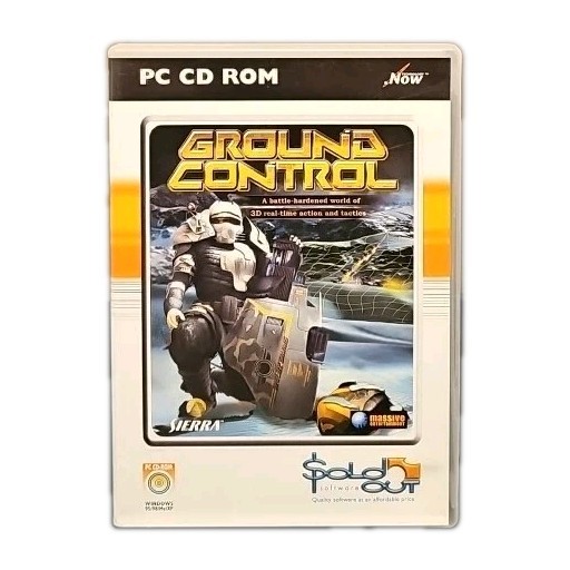 Ground Control PC Game - Sierra 2003 - With Case - PAL Release 