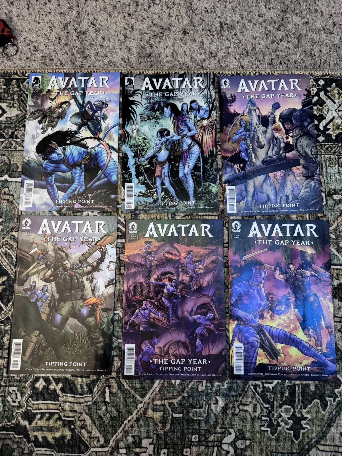 Avatar: The Gap Year - Tipping Point #1-6 NM/NM complete series James Cameron