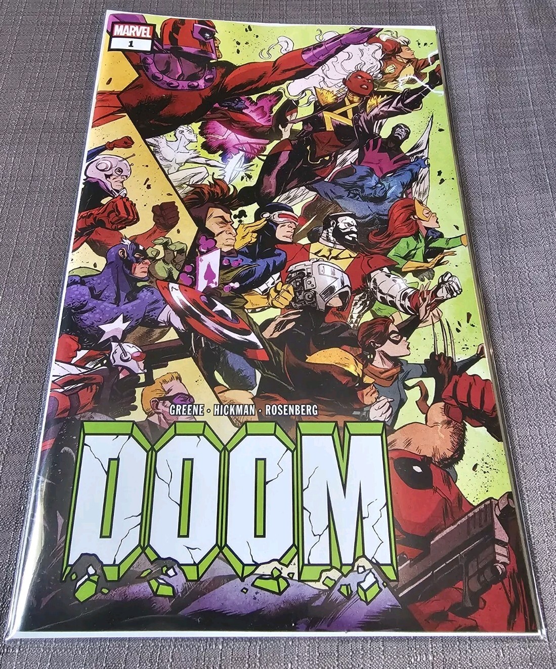 Doom # 1 2nd Printing Cover NM- OR BETTER 