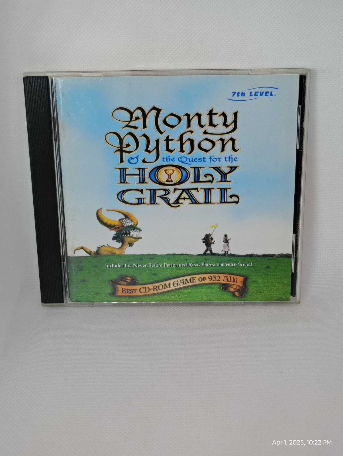 Monty Python and the Quest for the Holy Grail - PC Windows 3.1 95 CD-Rom Game
