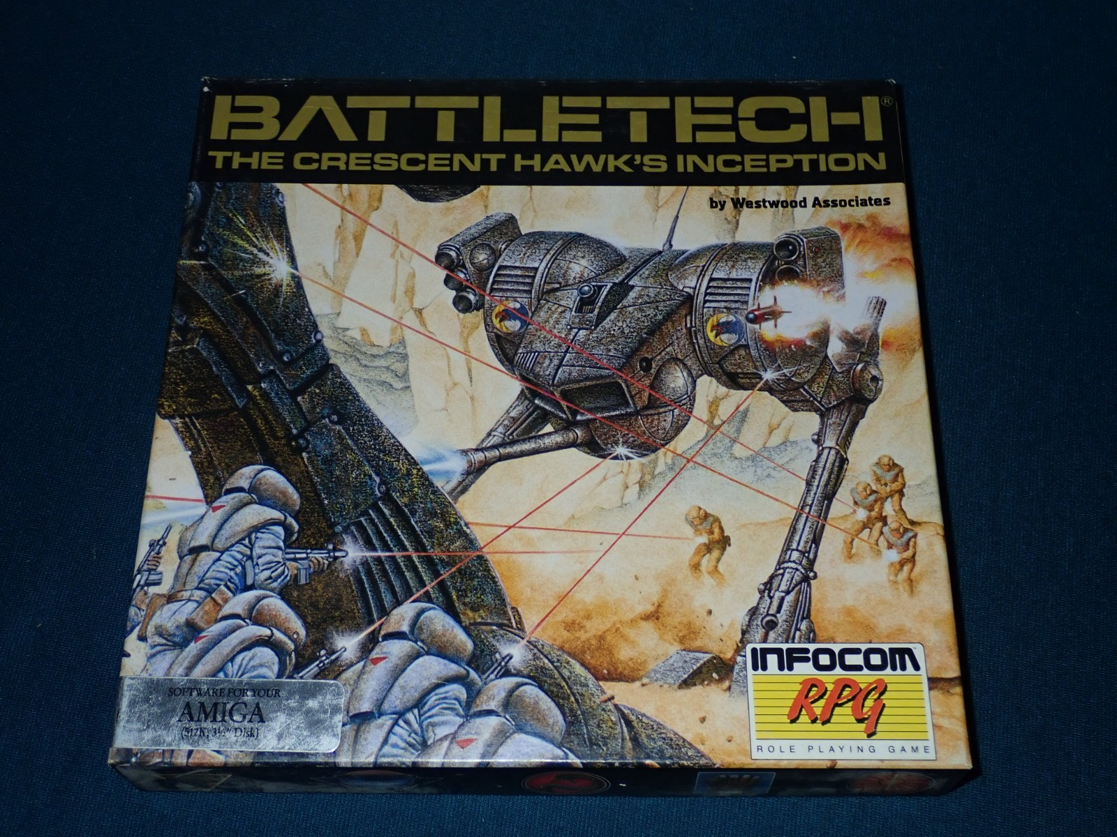 BattleTech The Crescent Hawk's Inception Amiga 1988