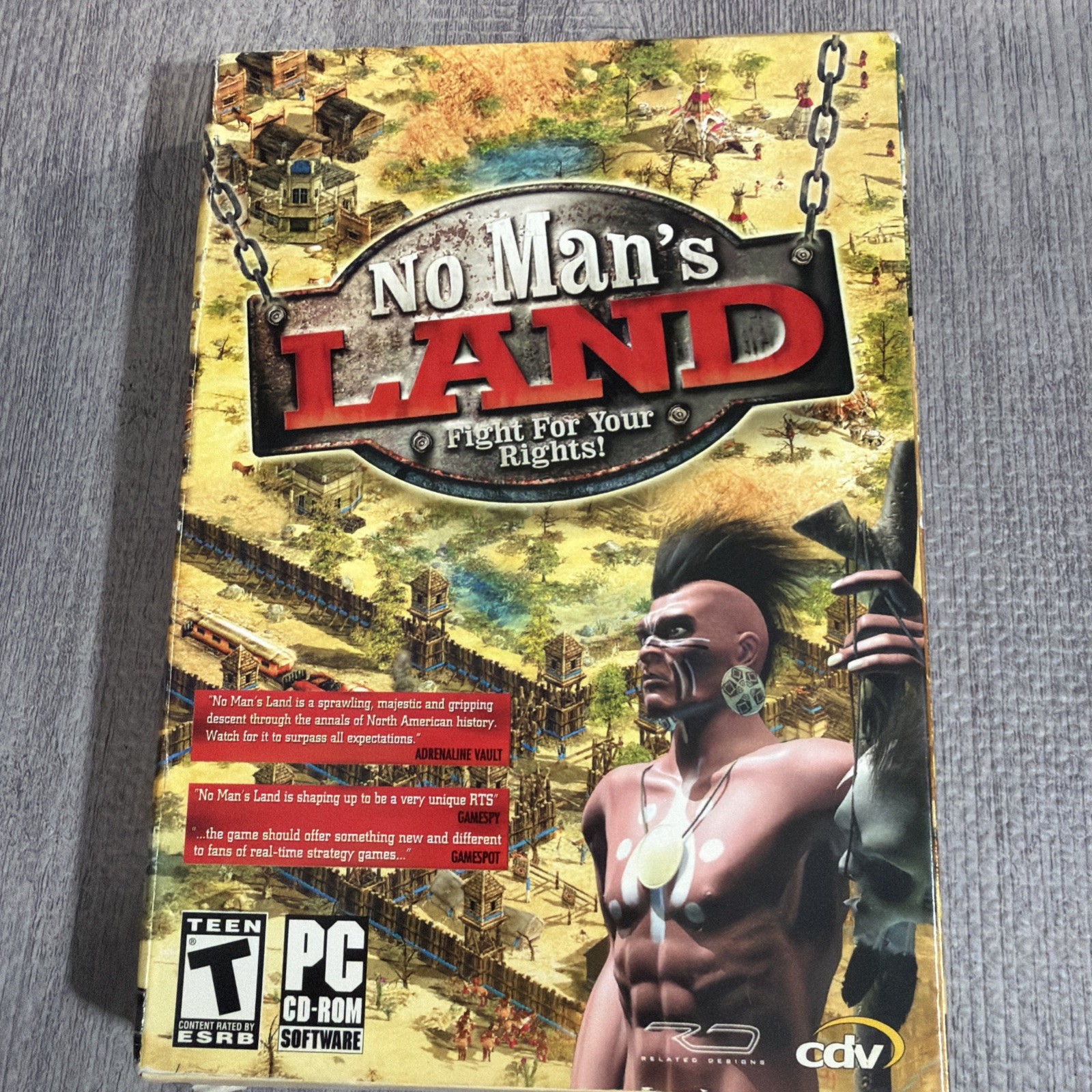 Video Game PC No Mans Land fight for your rights NEW