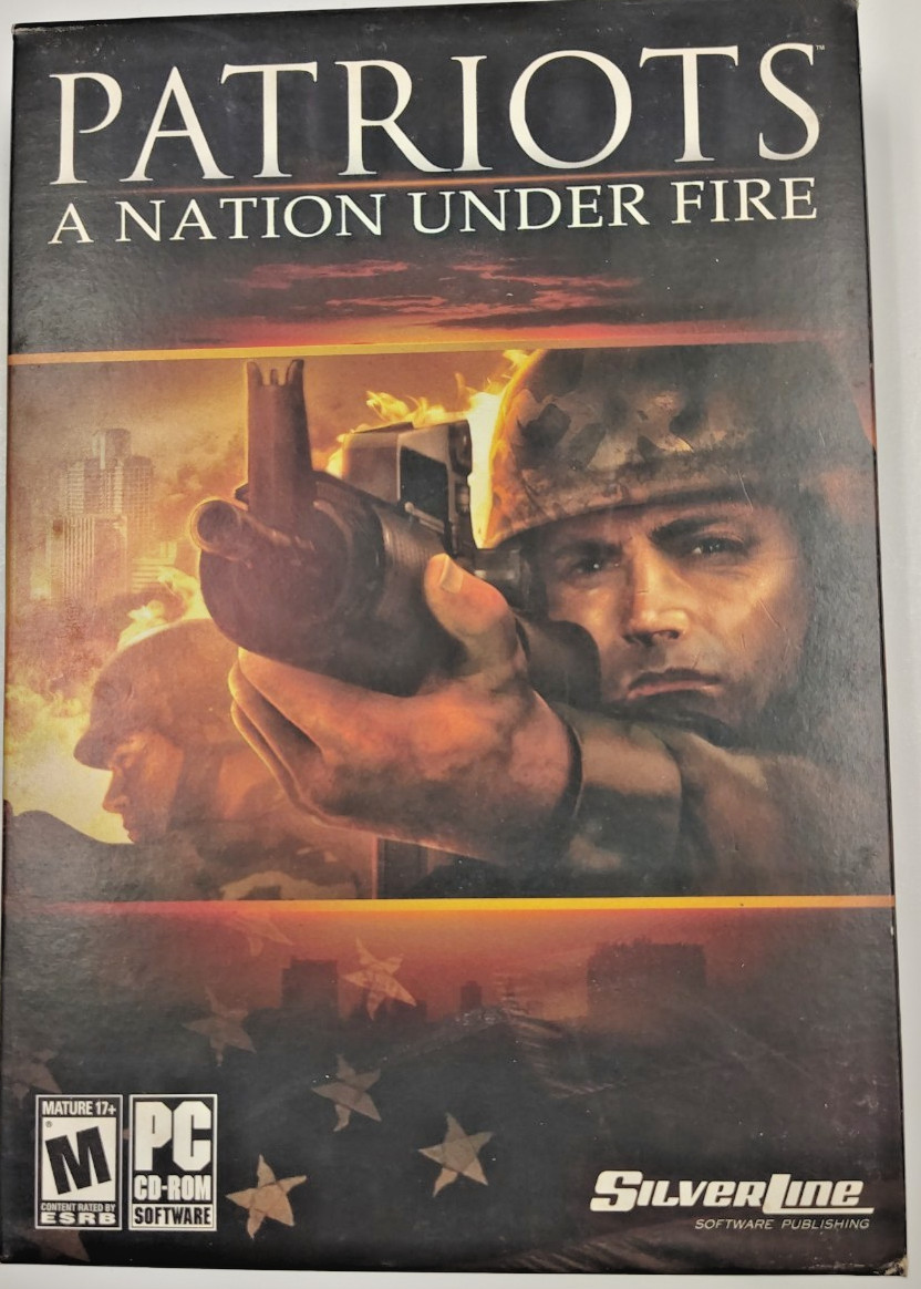 Patriots: A Nation Under Fire (PC, 2006) – Rare FPS – New/Sealed