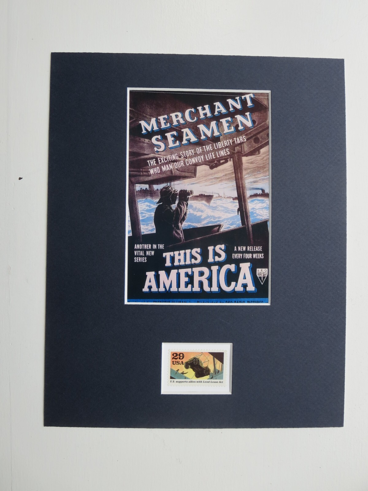 The Merchant Marine - The Liberty Ships of World War II honored by its stamp   