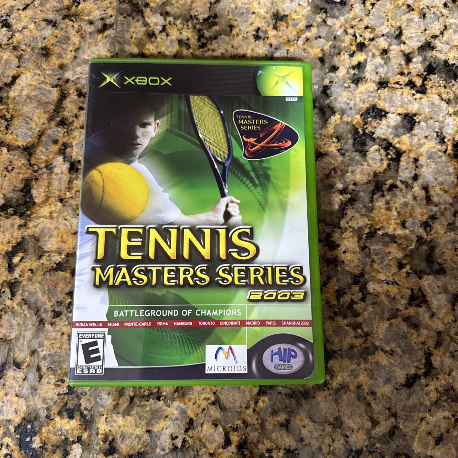 Tennis Masters Series 2003 (Microsoft Xbox, 2003) CIB, Mint