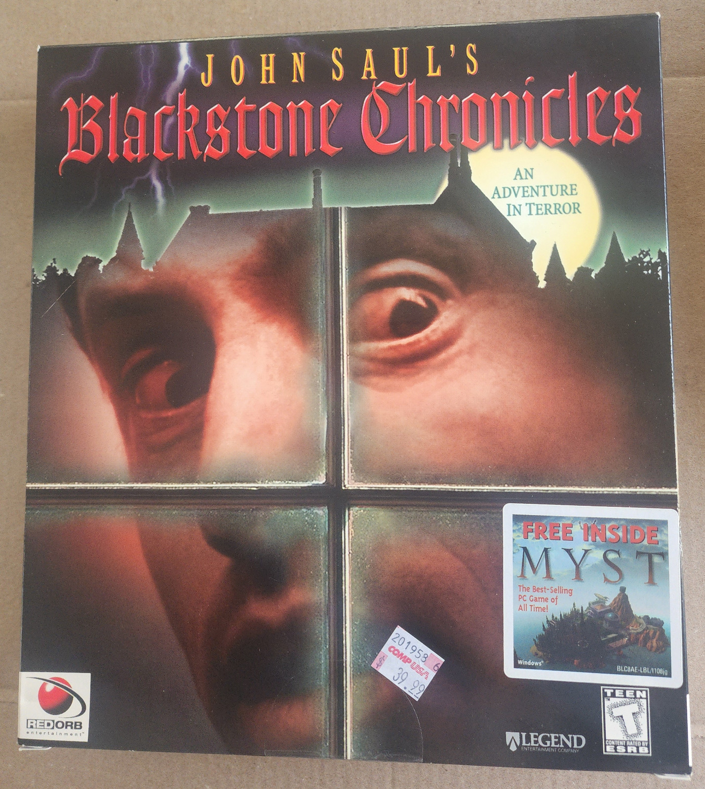 John Sauls Blackstone Chronicles (1998)  US Retail Big Box NEW Factory Sealed
