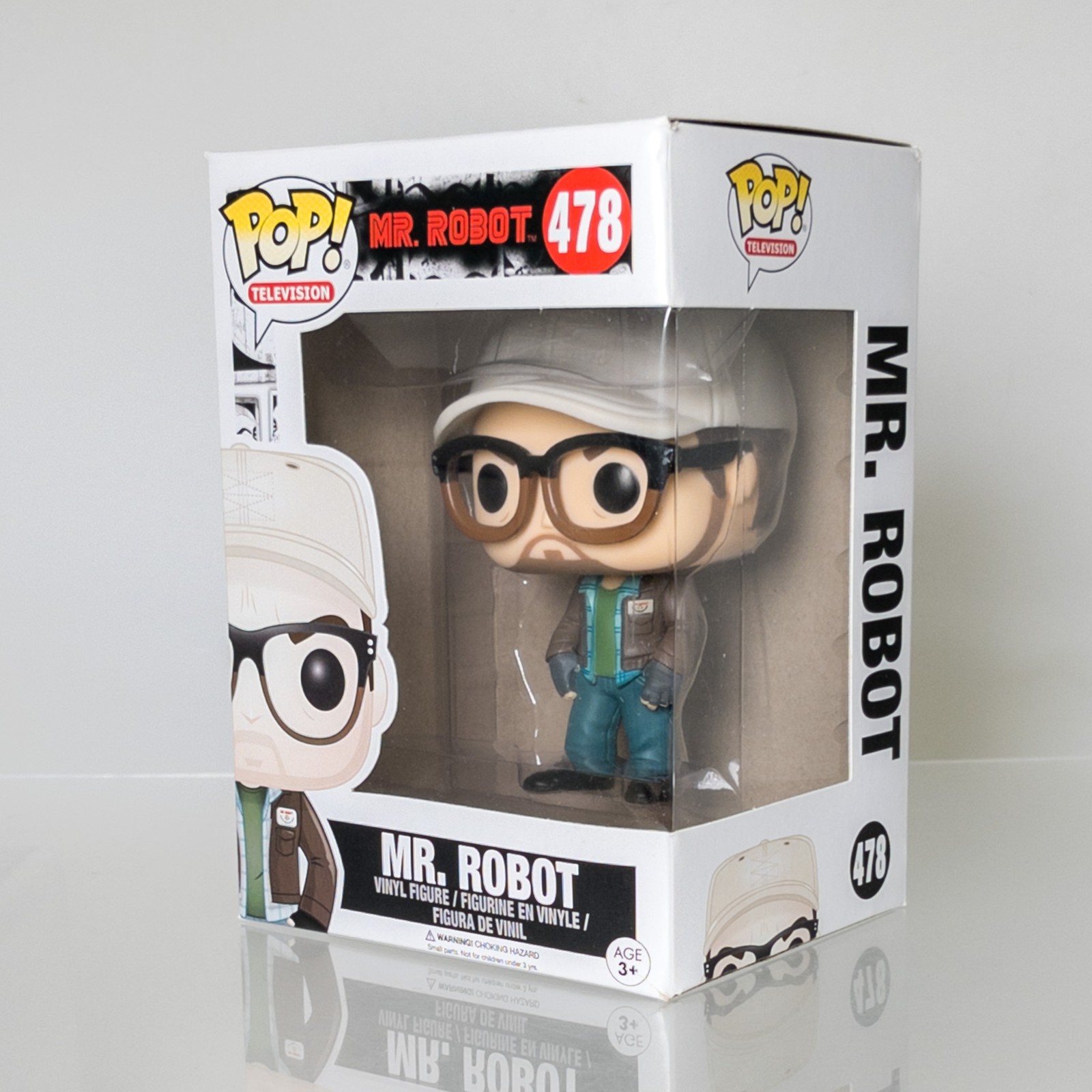 Funko POP Television - Mr. Robot Vinyl Figure - MR. ROBOT #478 *NM*