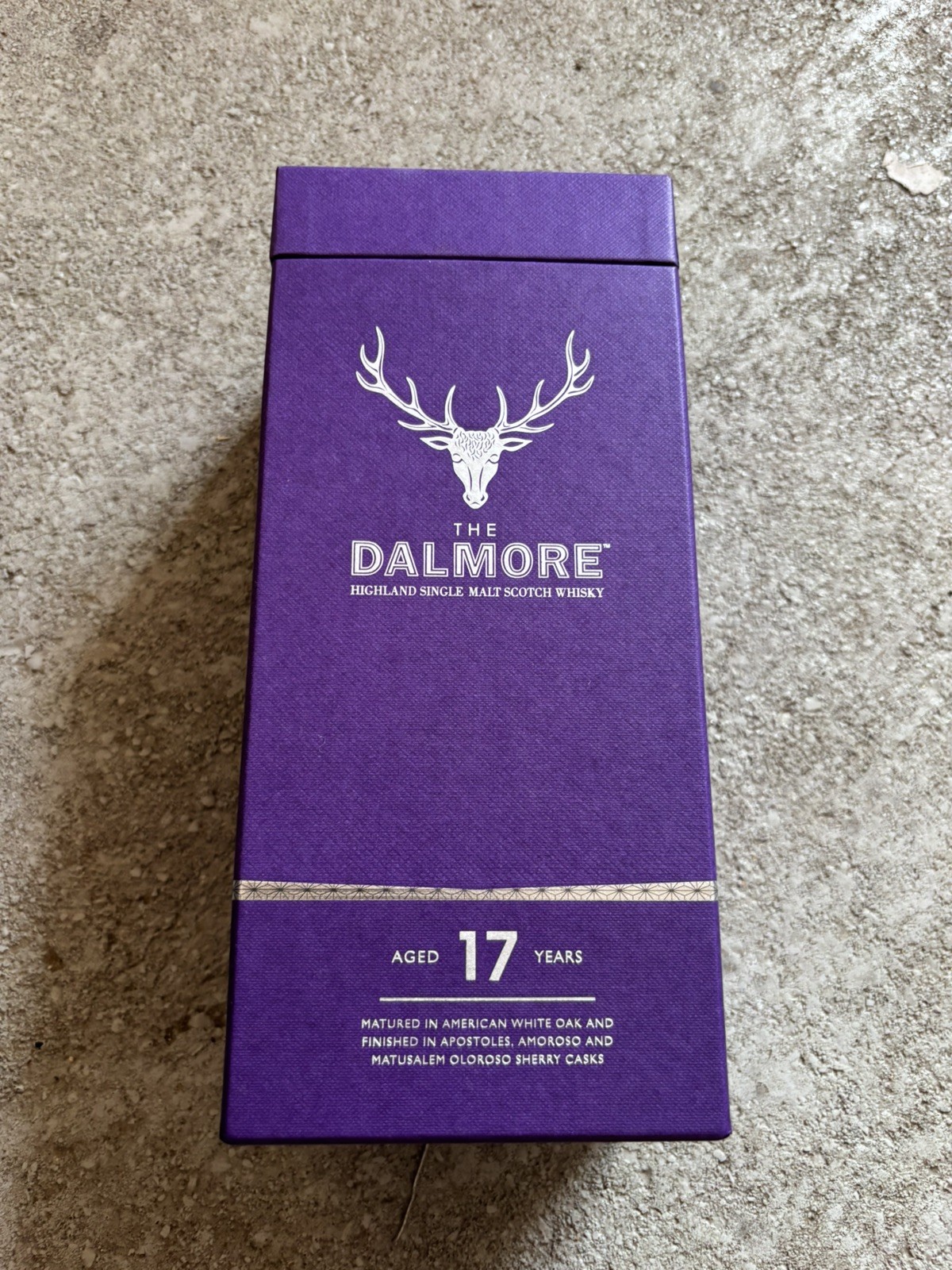 Dalmore 17yrs Whisky Rare - Empty Box