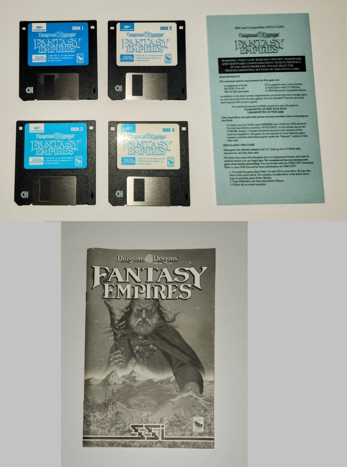 Dungeons & Dragons Fantasy Empires PC Game 3.5