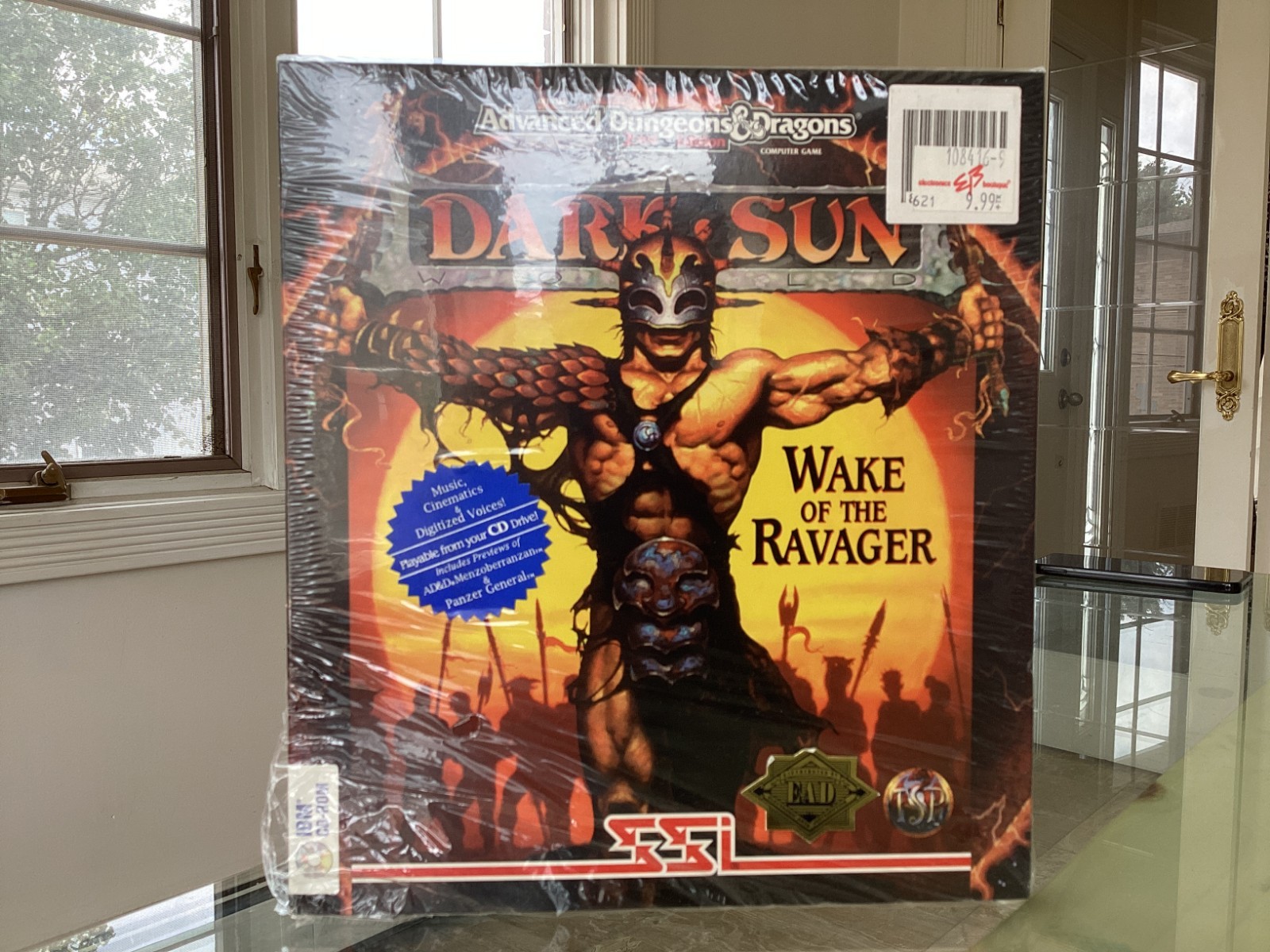 FLAWLESS 1994 Dungeons & Dragons Dark Sun Wake Of The Ravager Big Box CD-Rom