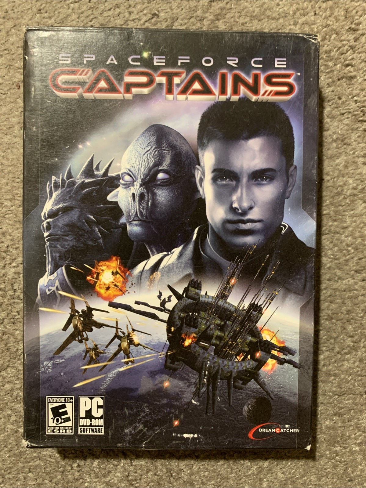 Spaceforce Captains PC Game * Windows 2000/XP/Vista Open Box - Never Played
