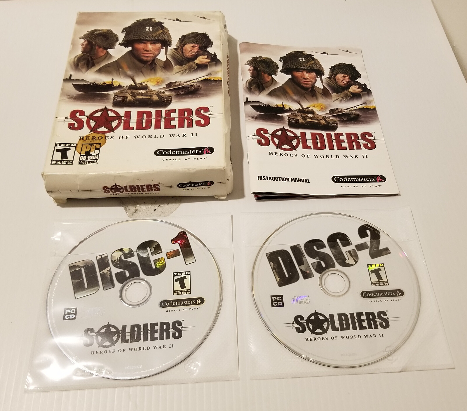 Soldiers: Heroes of World War II (PC, 2004)