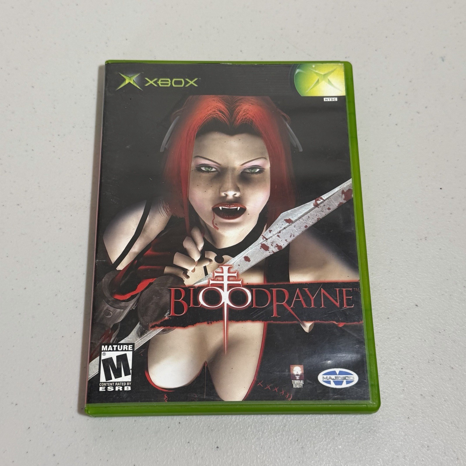 BloodRayne (Microsoft Xbox, 2002) Complete With Manual