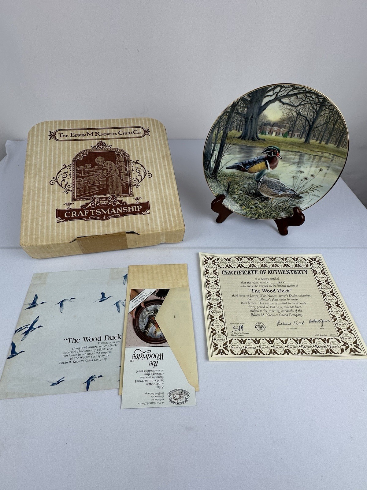 Vtg 1987 Edwin M  Knowles \