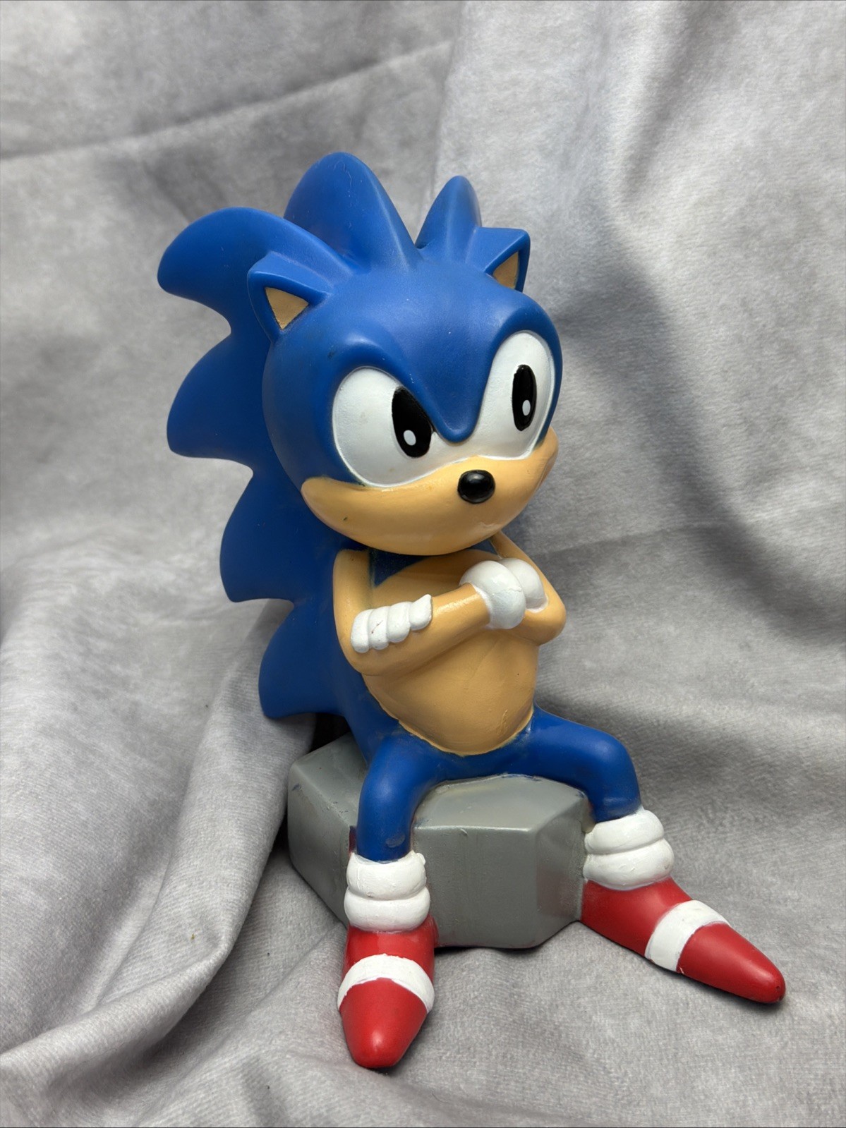 Vintage 1993 Sega Sonic the Hedgehog Coin Bank Happiness Express Inc. B16