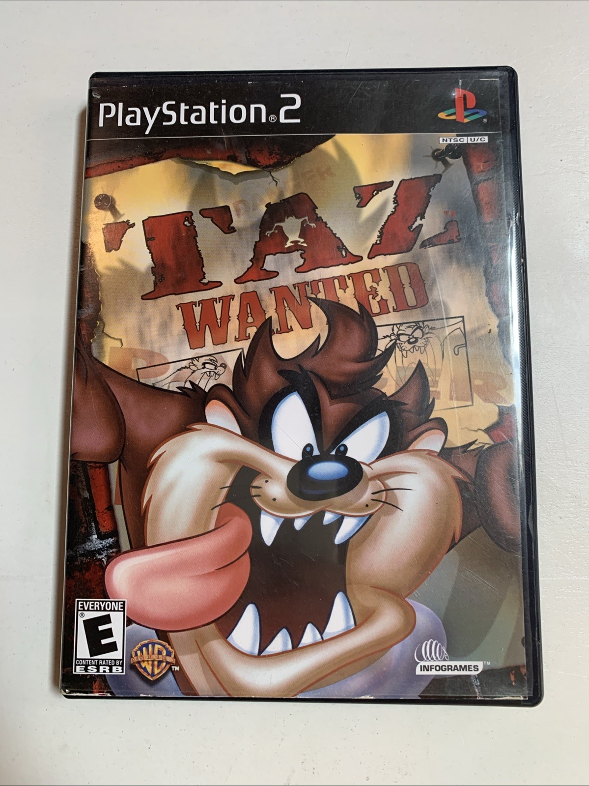 Taz: Wanted (Sony PlayStation 2, 2002) Pre-owned/ CIB/ Tested