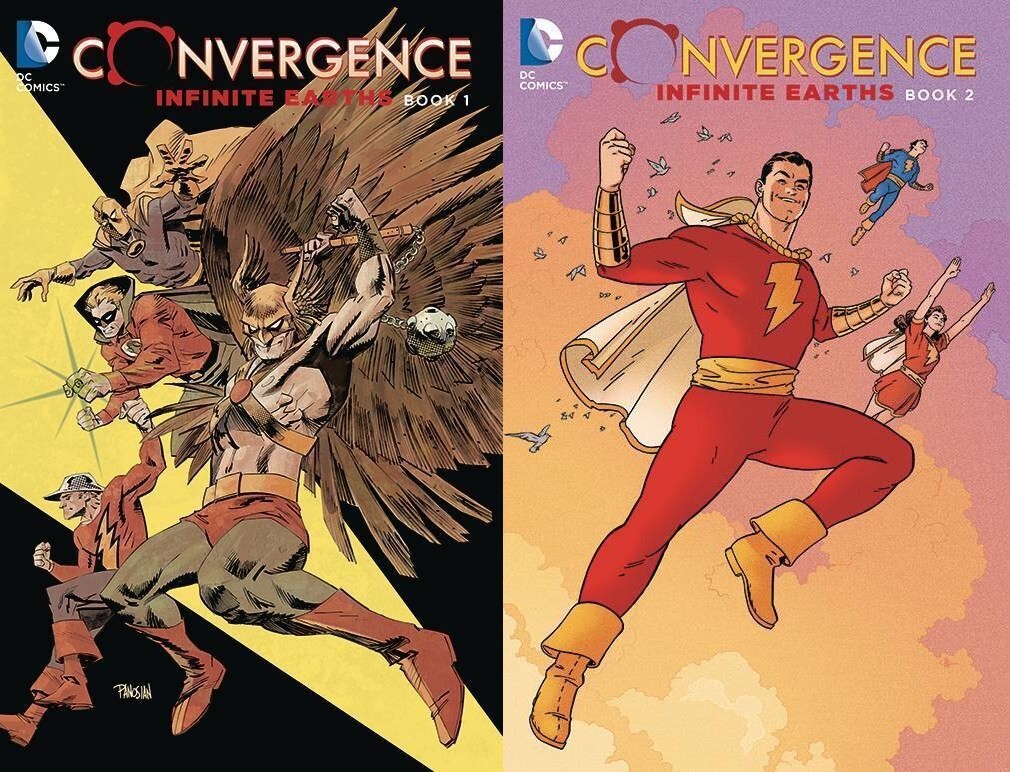 DC Convergence Infinite Earths TPBs Books 1 & 2 DC Comics 1st Print 2015