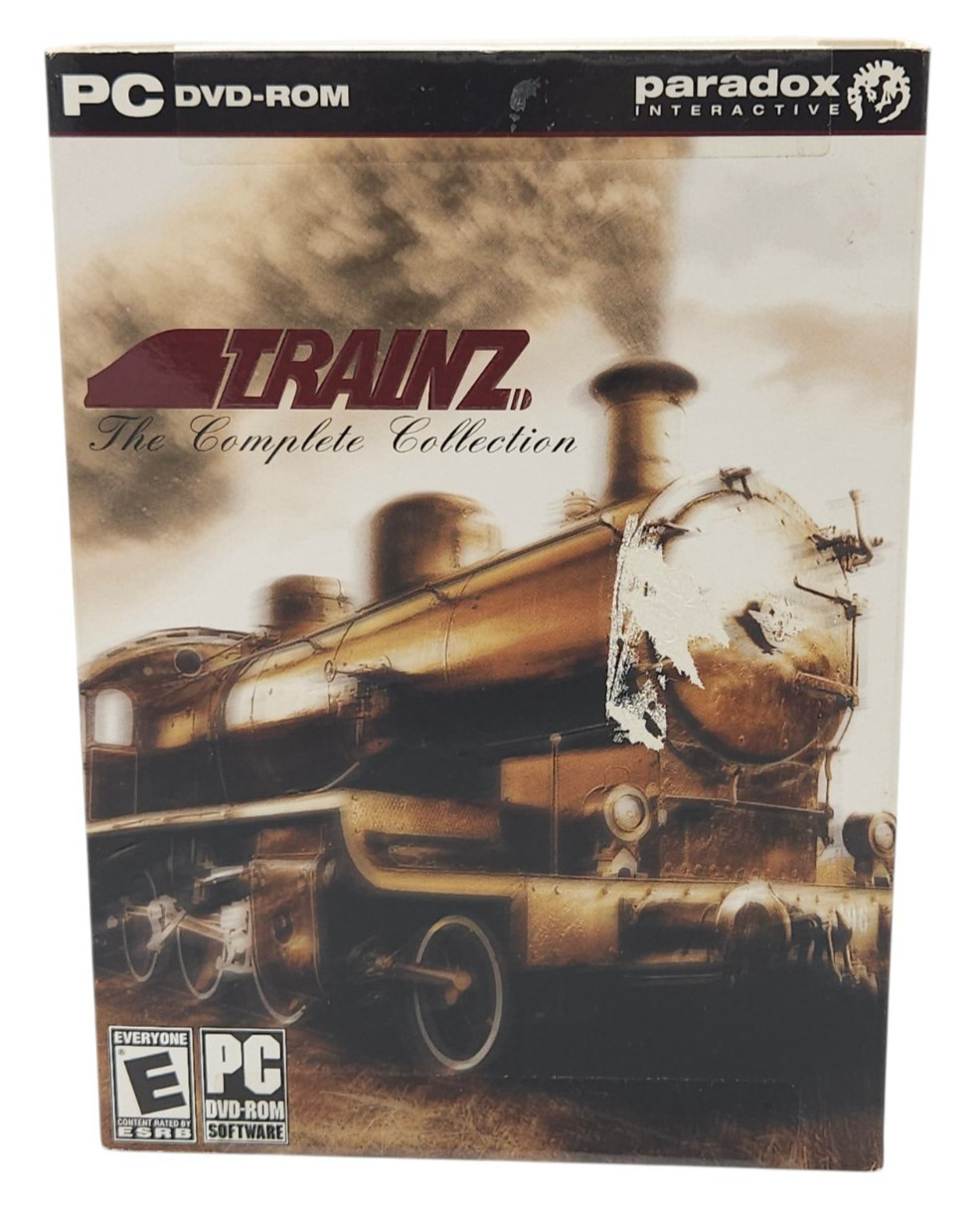 Trainz: The Complete Collection 3 Disc Set PC DVD Paradox Interactive 