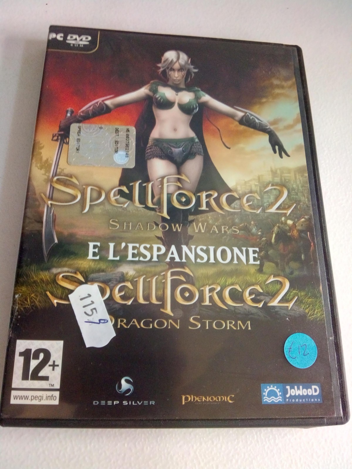 SPELL FORCE 2 SHADOW WARS AND THE DRAGON STORM EXPANSION PC GAME