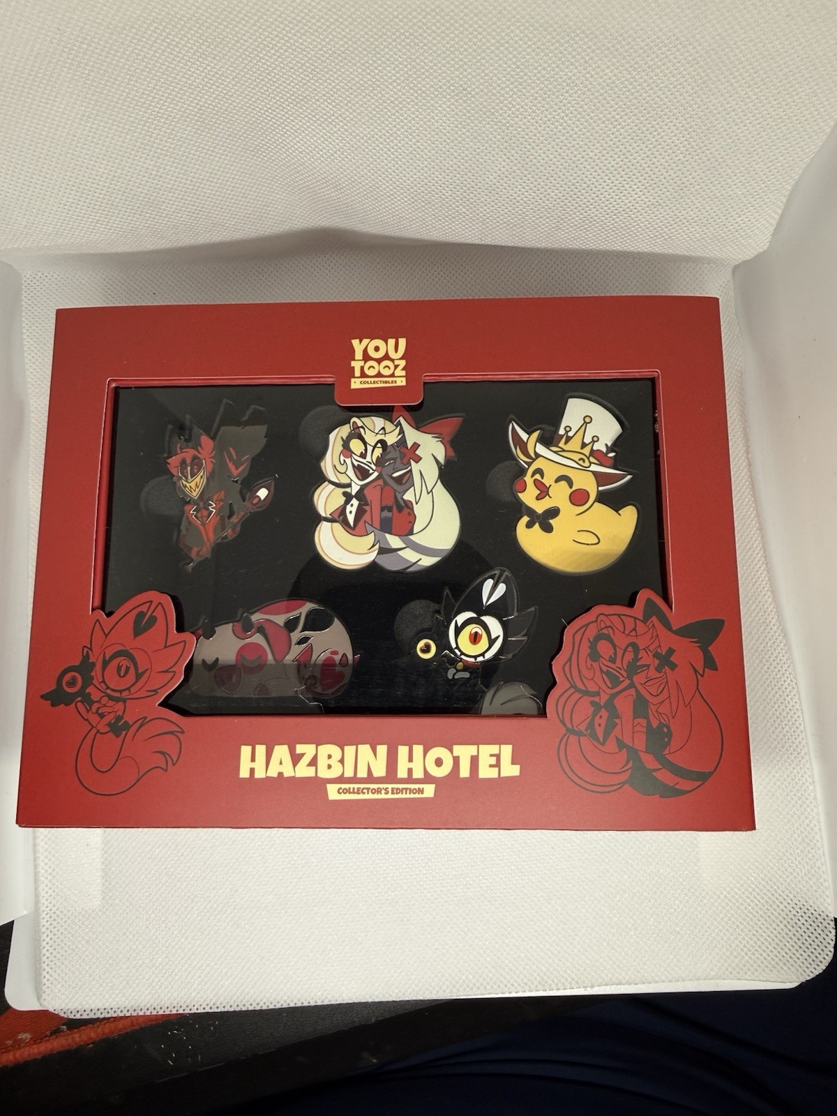 Hazbin Hotel Collector’s Edition Youtooz Pin Set Limited Edition New Sealed