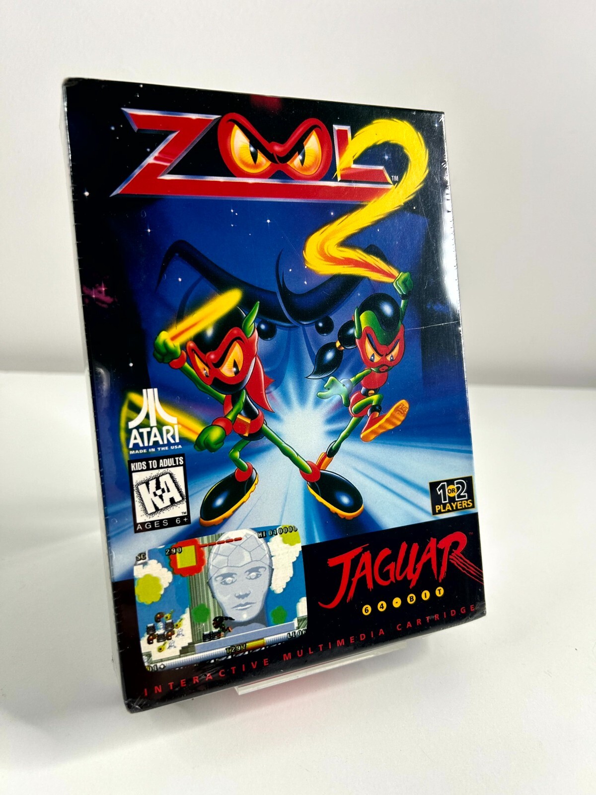 ZOOL 2 - Atari Jaguar 64 Interactive Multimedia (1994 PAL) Brand New & Sealed