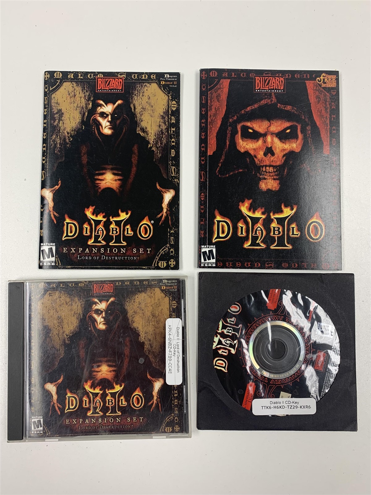 Diablo 2 Cinematics and Expansion Discs Lord of Destruction - PC CD-Rom Game